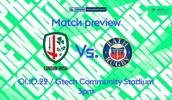 Match Preview: Bath Rugby (H)